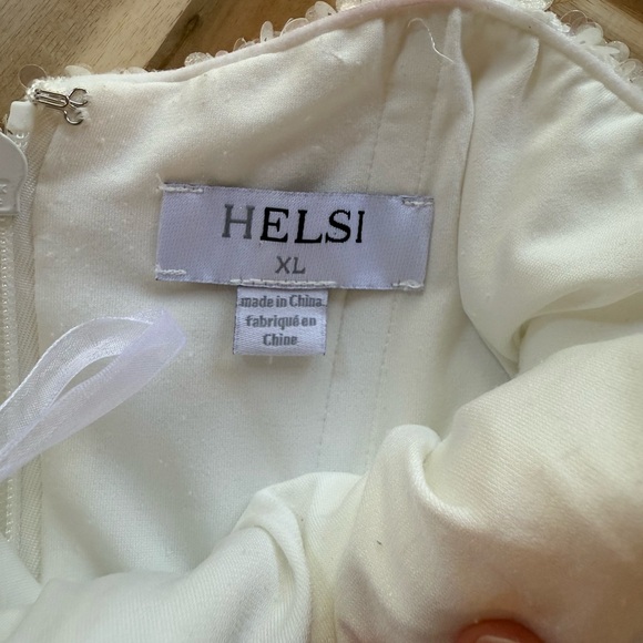 HELSI Sandra Strapless Sequin & Applique Mini Dress - Picture 9 of 9